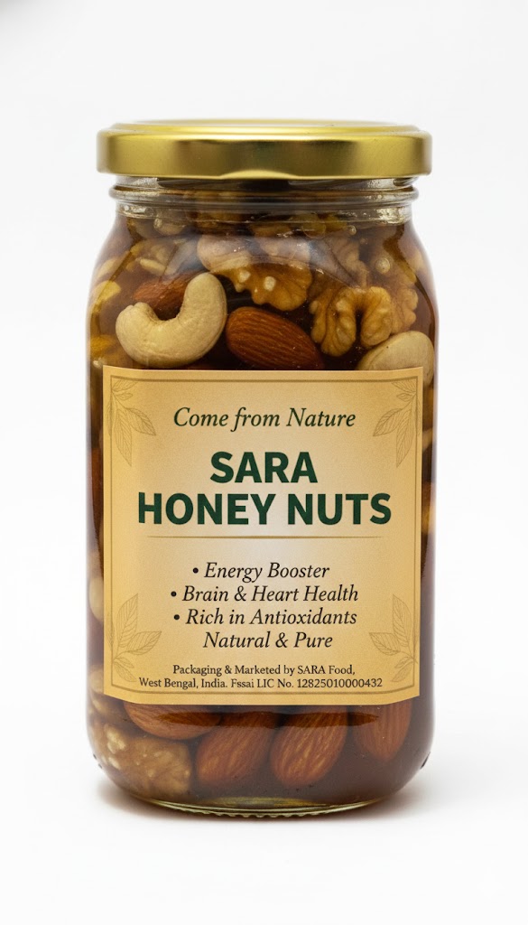 1 Kg Sara Honey Nuts